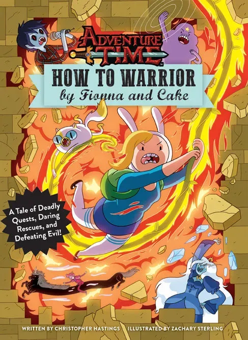 Adventure Time How to Warrior by Fionna and Cake guidebok